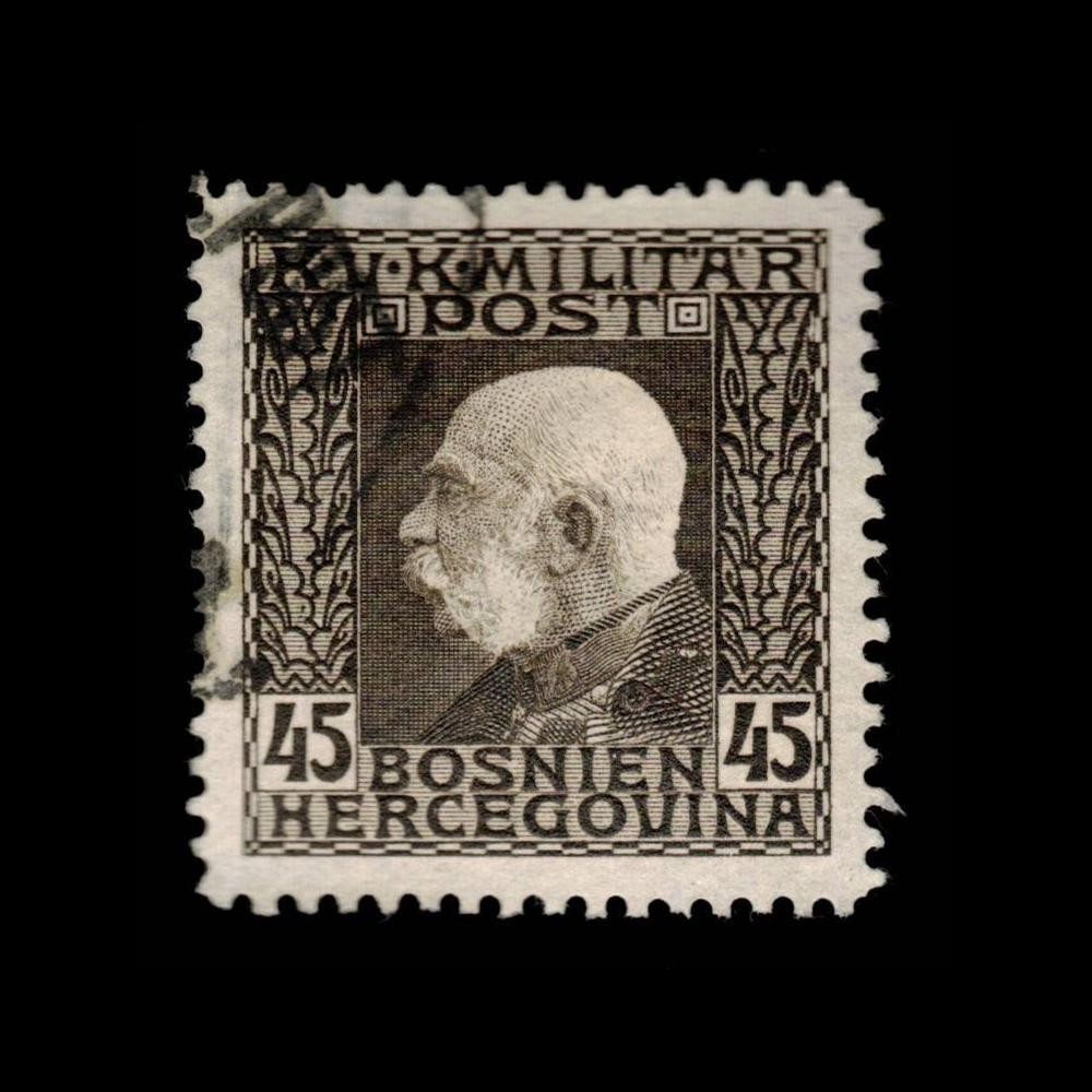 Bosnia & Herzegovina, Scott 77, Franz Josef, 1912, used, 115351