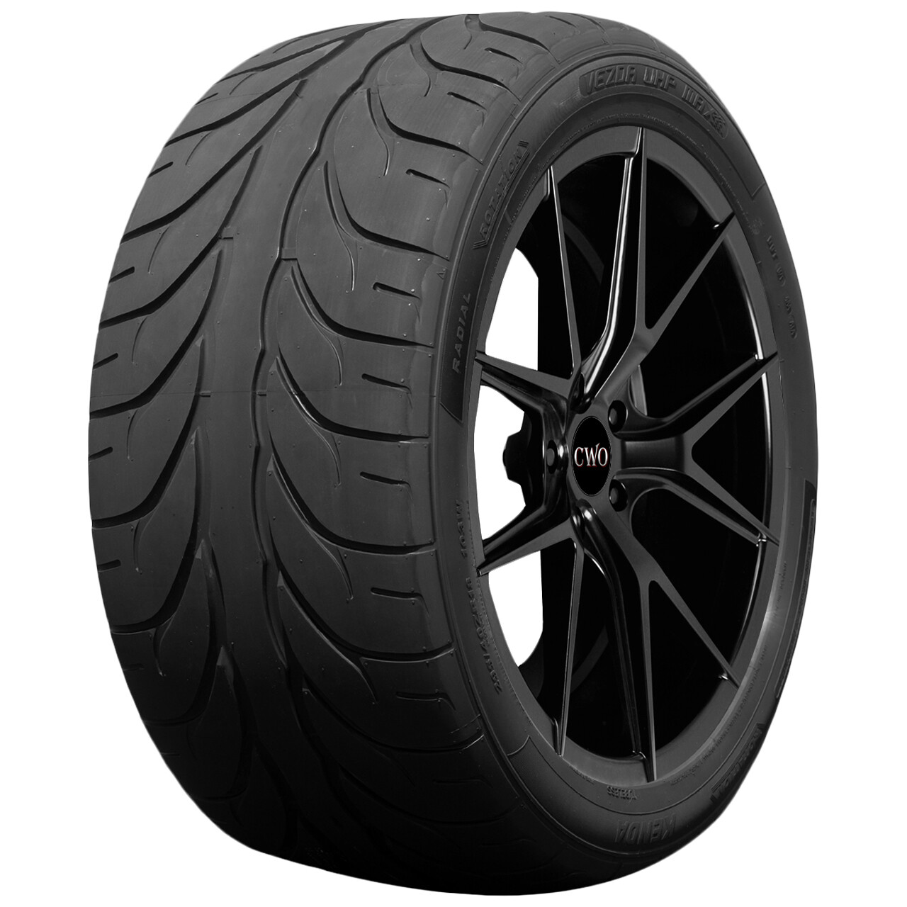 (QTY 2) 275/35ZR18 Kenda Vezda UHP KR20A 95W SL Black Wall Tires