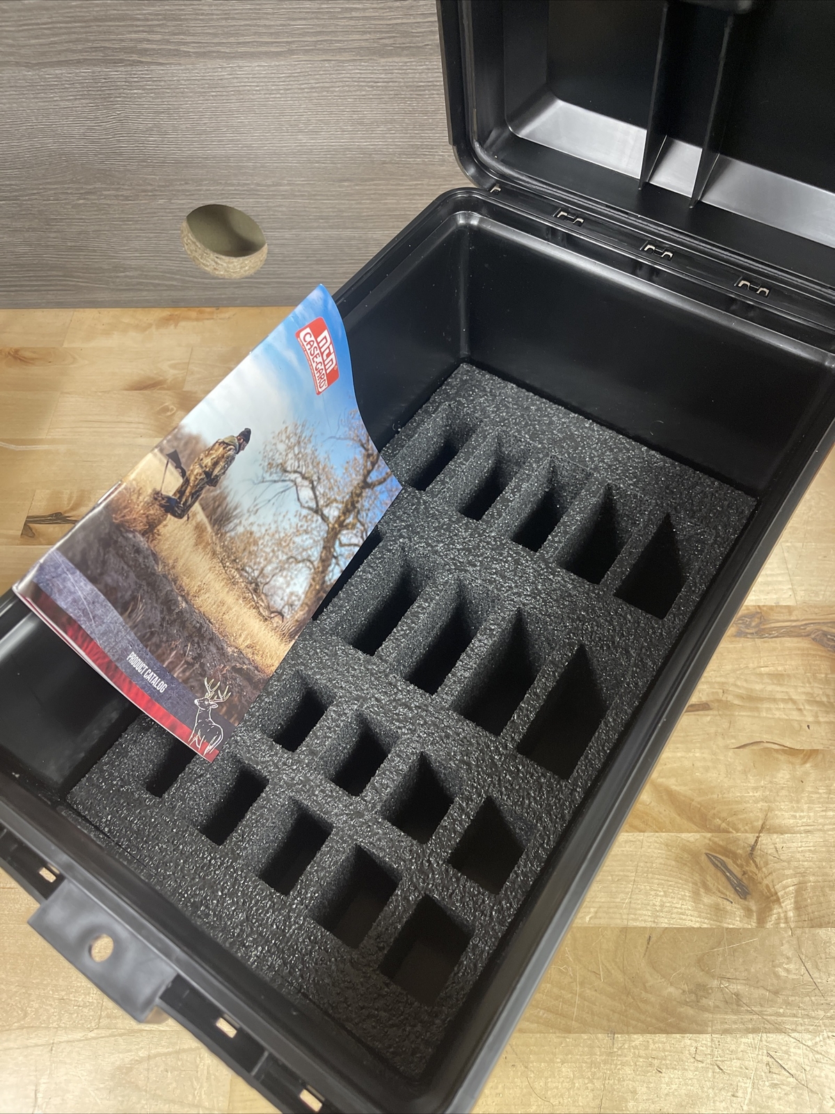 MTM Tactical Mag Can for 10 30 Rd Mags 10 dbl stacked Handgun mags Black New