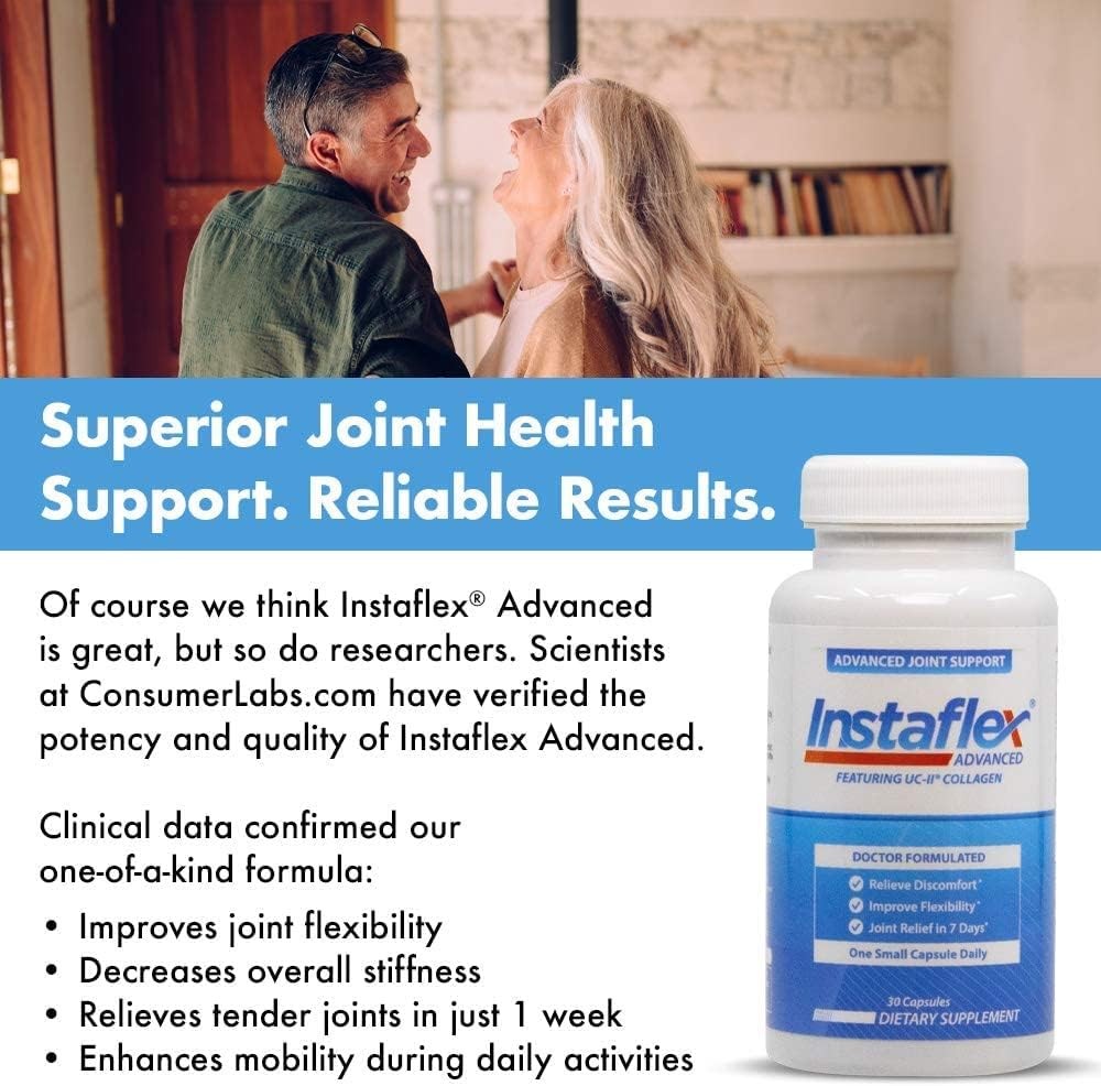 3 Packs Instaflex Advanced Joint Support Doctor Formulated 90 Capsules US STOCK