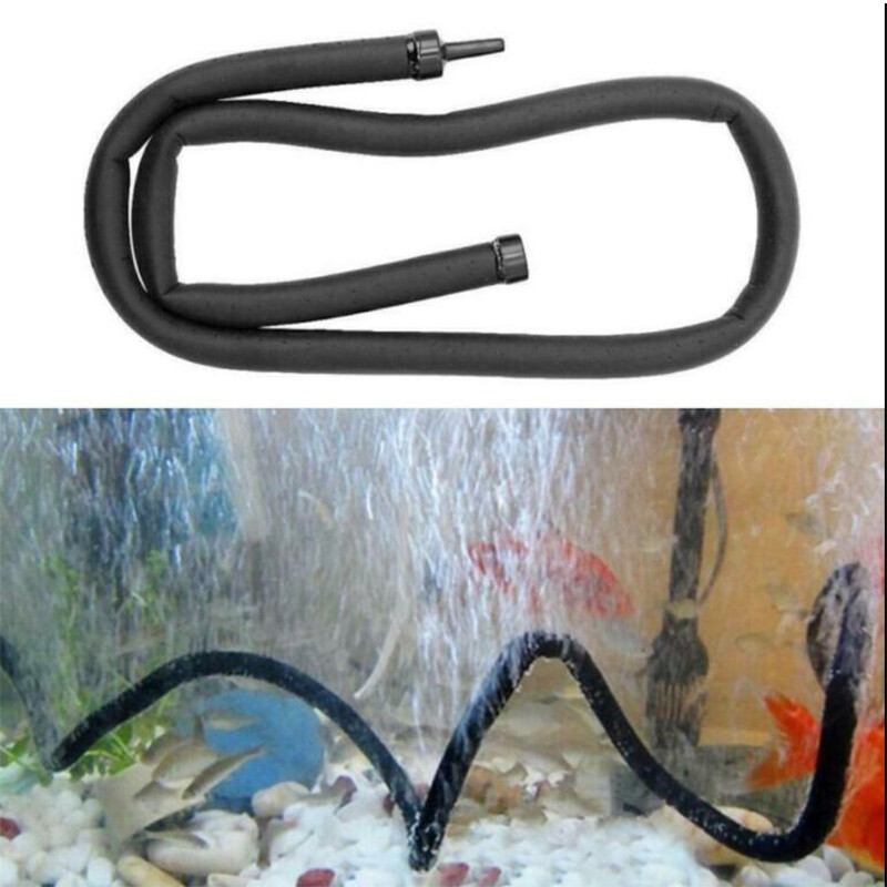 Air Curtain Bubble Wall Diffuser Aerator for Aquarium Fish Tank Air Pump Top New