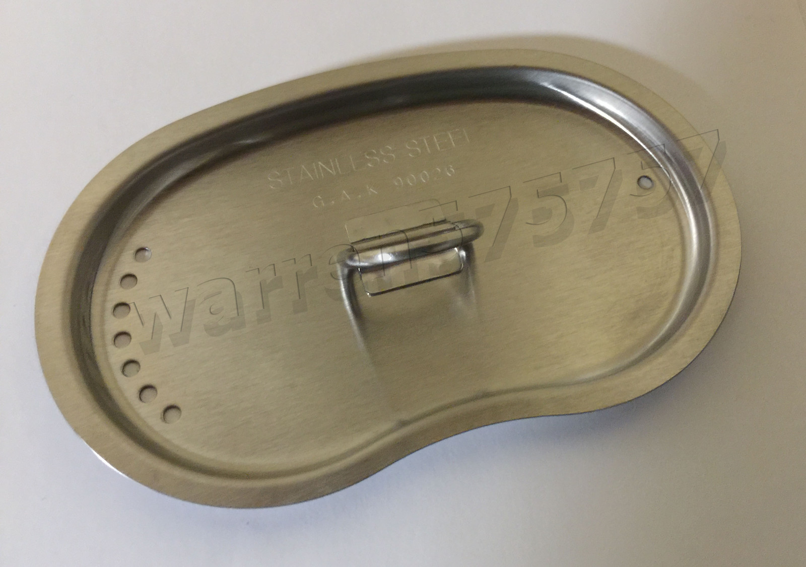 Stainless Steel Vented LID for 1 QT. Style  Canteen Cups.