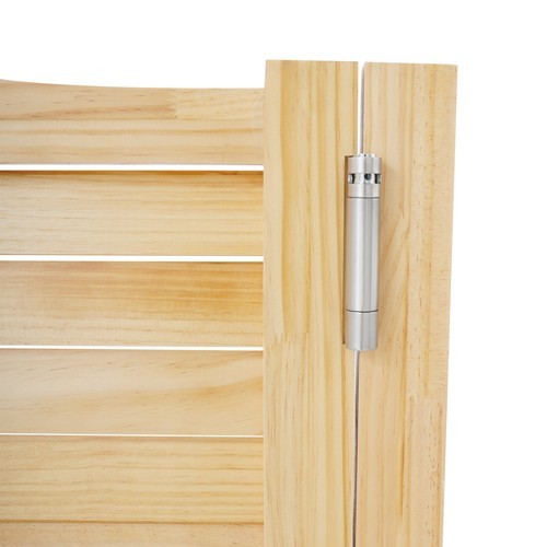 Cafe Swinging Door Solid Wood Saloon Doors with Hinges Porch Entrance Partition