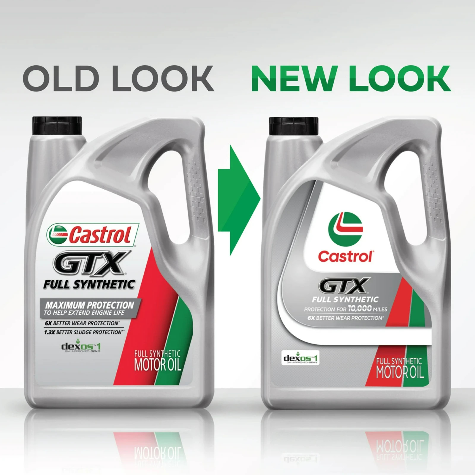 Castrol 5W-30 GTX Full Synthetic Engine Motor Oil 5 Quart Sludge Defense - New