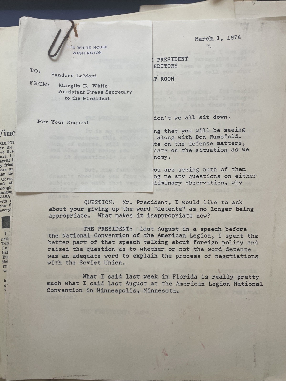 Vintage NASA Space Collectible Lot/Scrapbook - Sanders LaMont Aerospace Writer