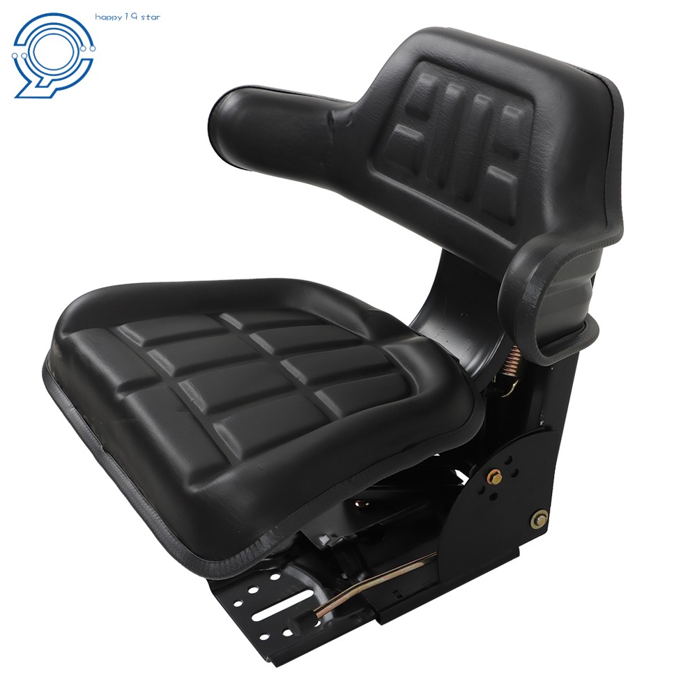 Black Tractor Suspension Seat For Massey Ferguson 180 185 235 240 245 250 254