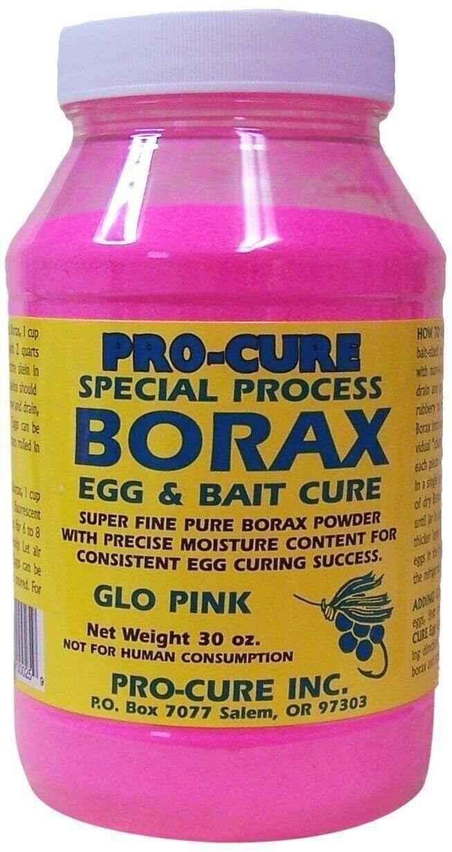 Pro-Cure Borax Egg and Bait Cure Powder, 30 Ounce, Glo Pink