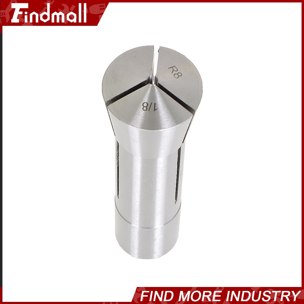 7Pcs Fractional R8 Collet Set 1/8" to 7/8" High Precision For Bridgeport