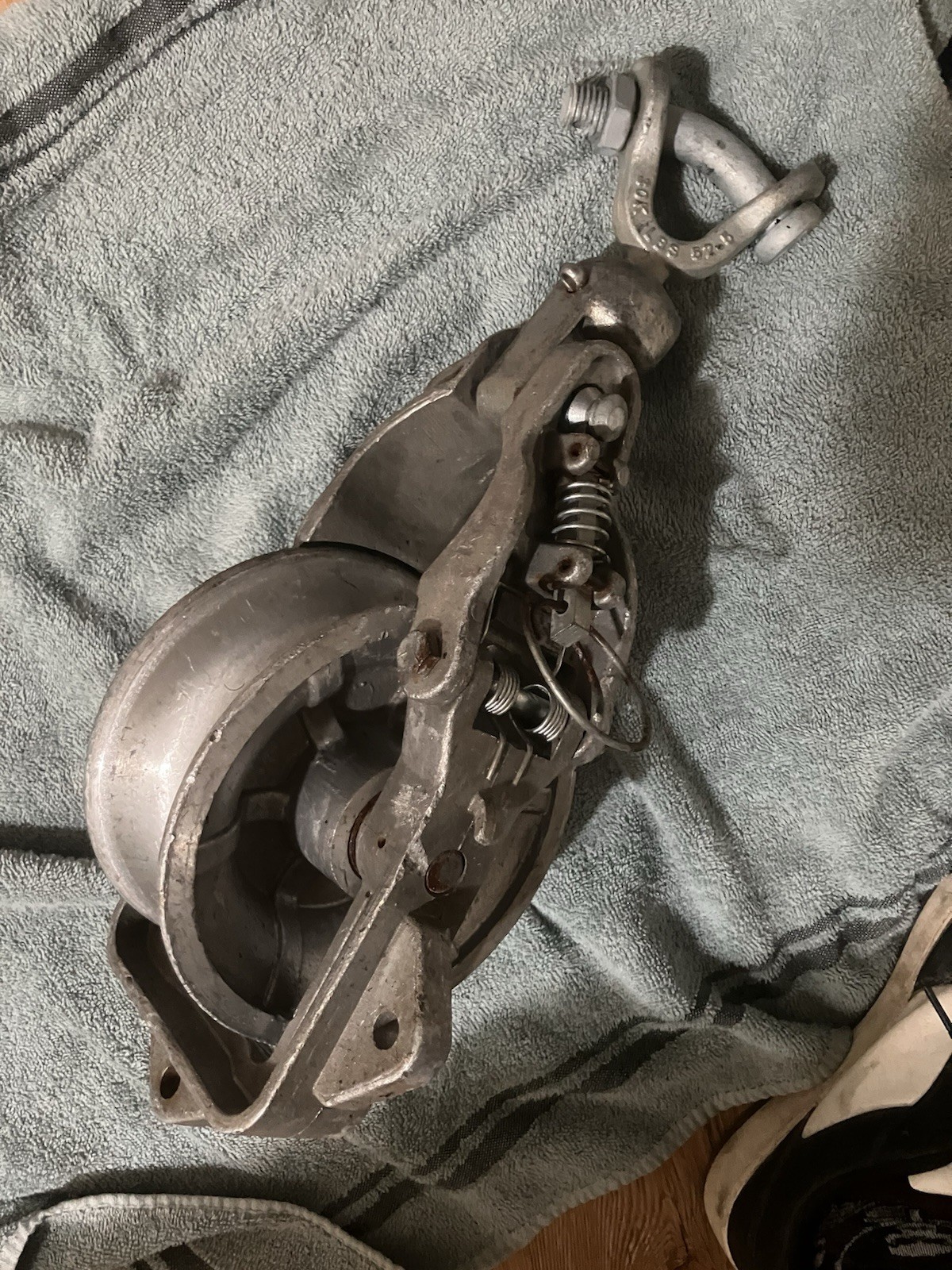 Sherman & Reilly XS-100-B Snatch Block Pulley  Aluminum