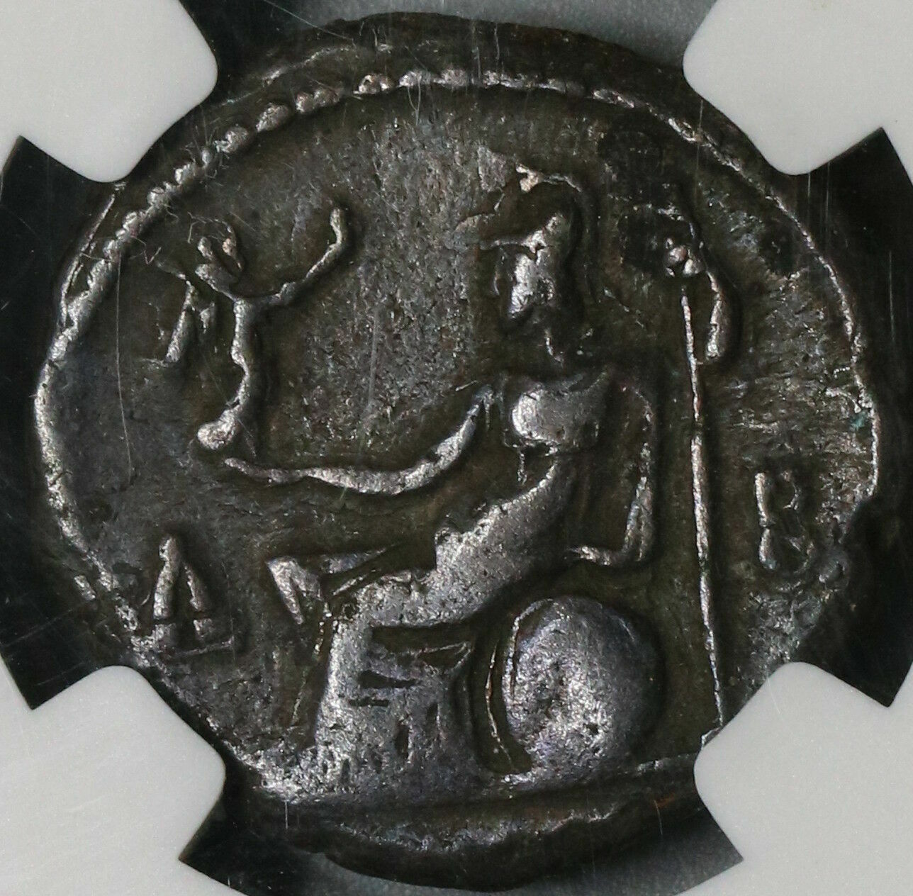 191 NGC VF Commodus Roman Alexandria Egypt Tetradrachm Athena R3 (21092005C)