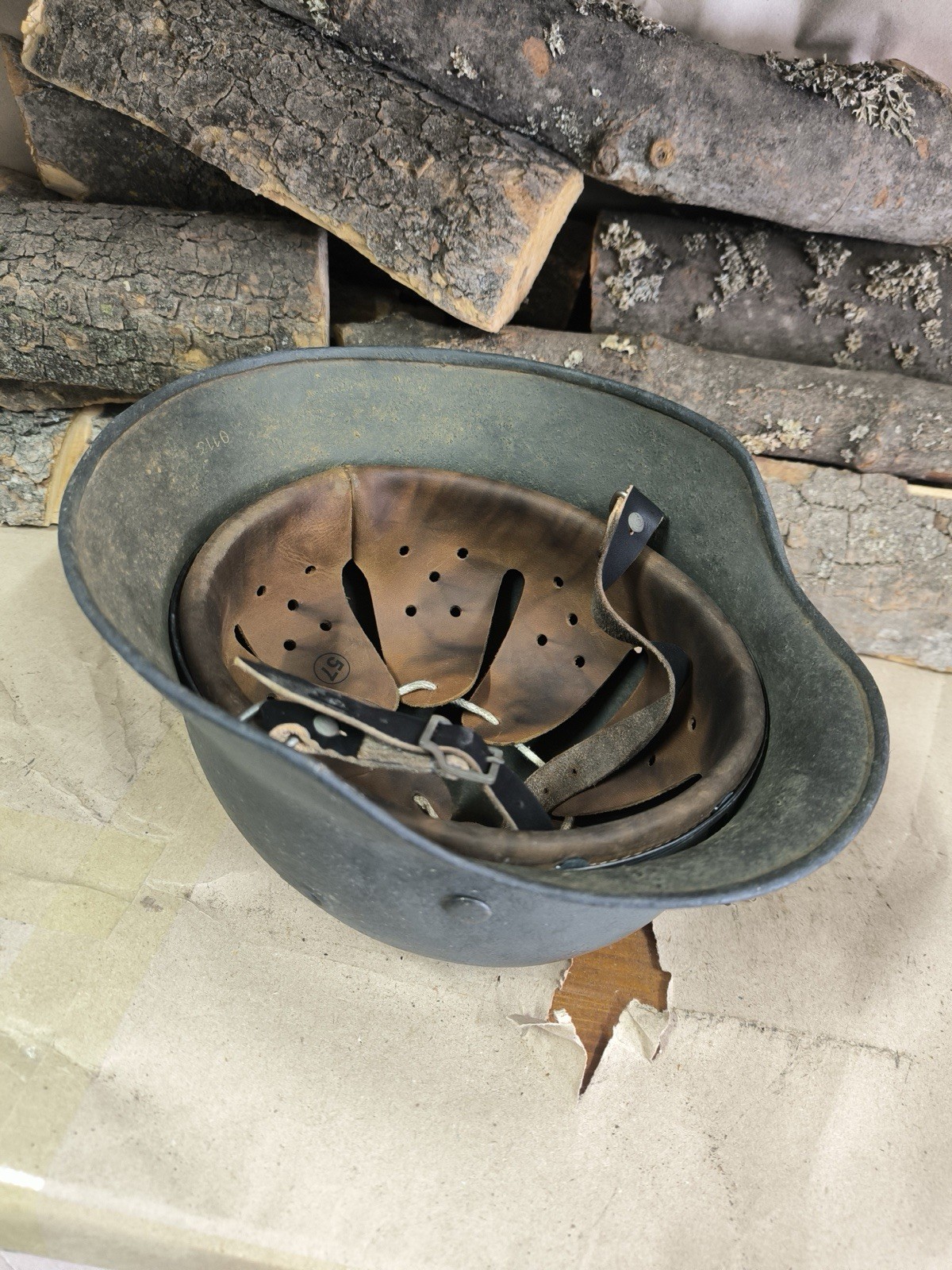 Helmet german original nice helmet M40 size 64 original WW2 WWII