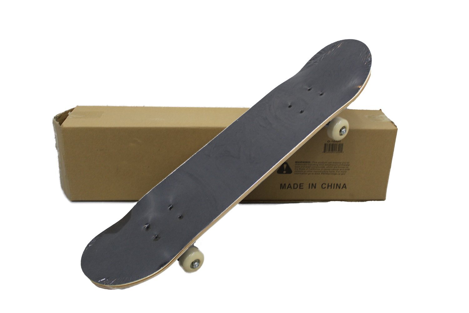 Full Size Standard Maple Deck Skateboard - Wood Grain