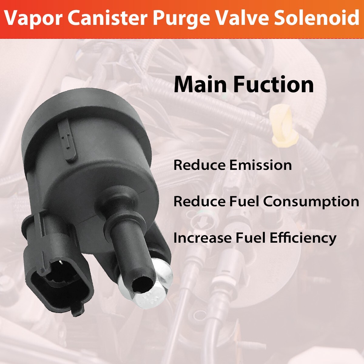 EVAP Vapor Canister Purge Valve Solenoid 12610560 for Chevy GMC Buick Cadillac