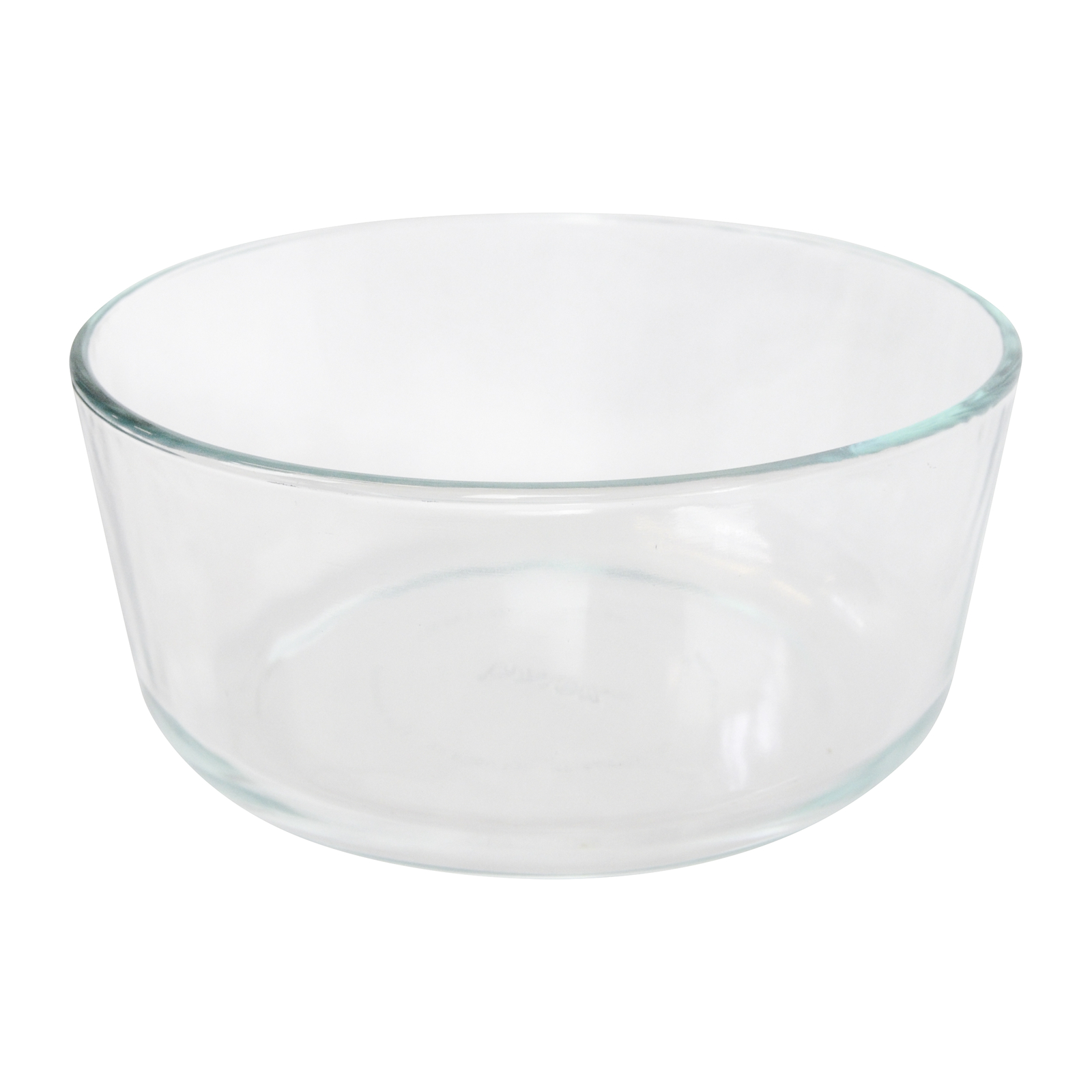 Pyrex (1) 7203 7 Cup Glass Bowl & (1) 7402-PC Blue Spruce Lid