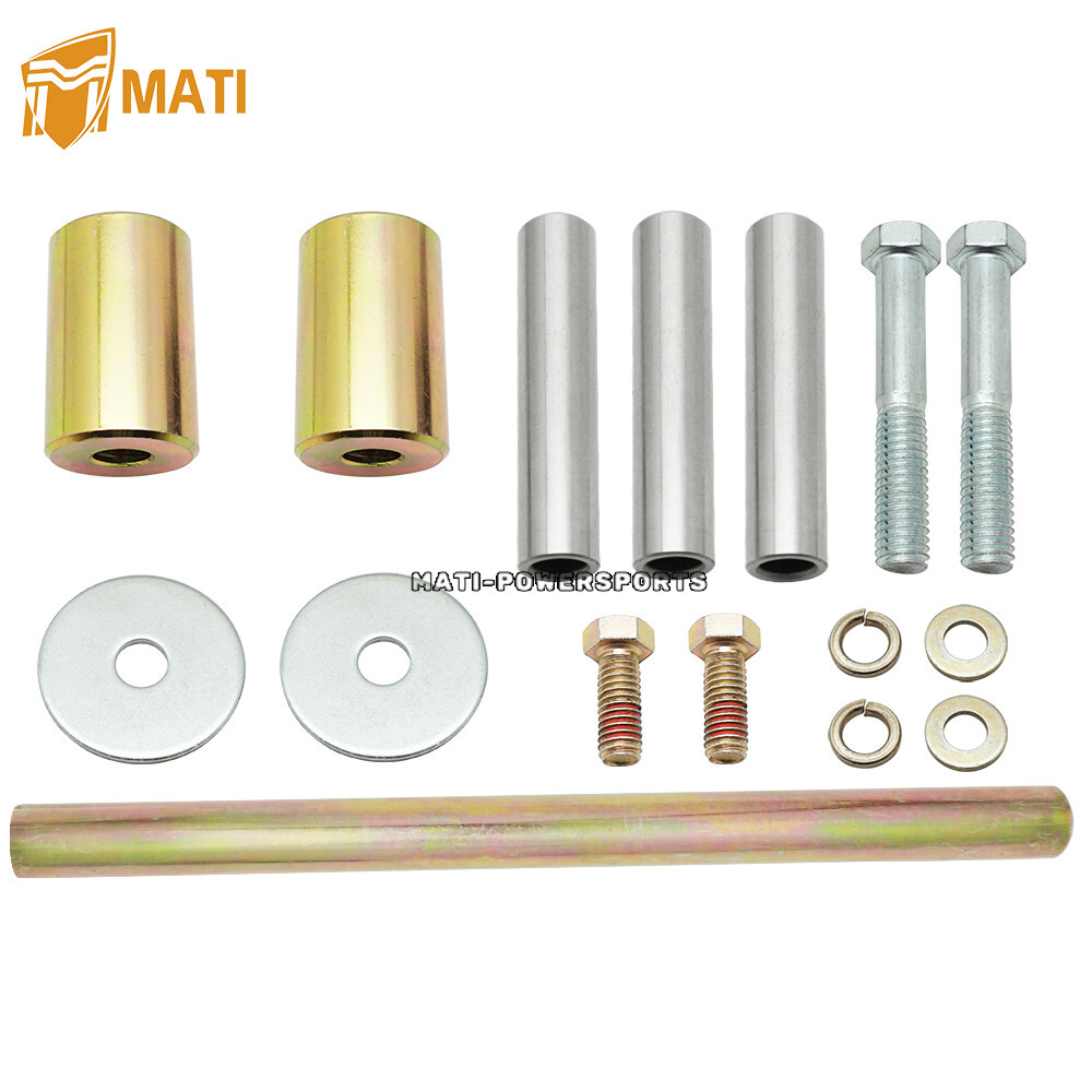 Rear Left&Right A-Arm Bushing Shafts Blots Kit for Polaris Sportsman 500 2003-10