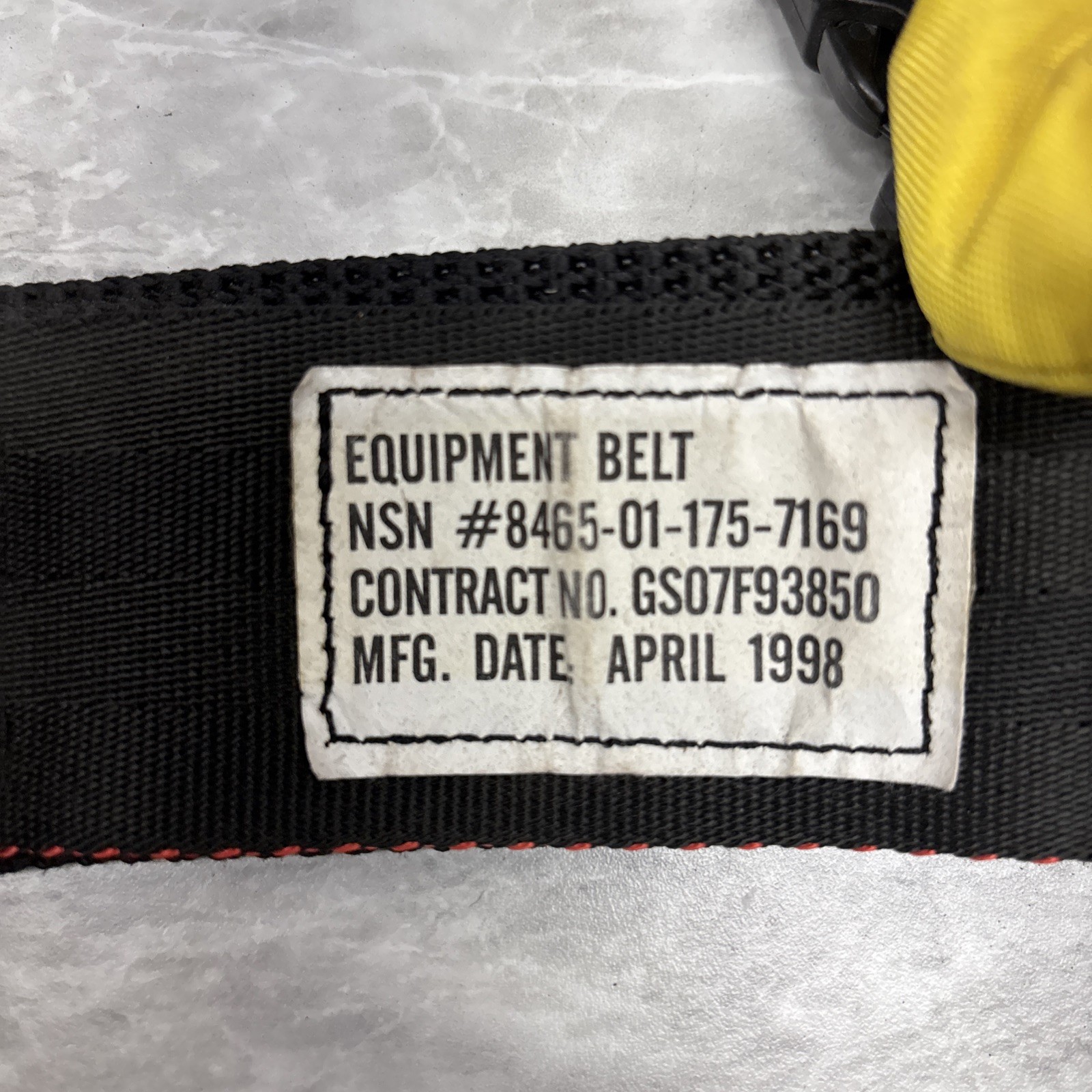 VTG US Forest Service Supply FSS Firefighter Harness, Belt, (2)Canteen Pouches