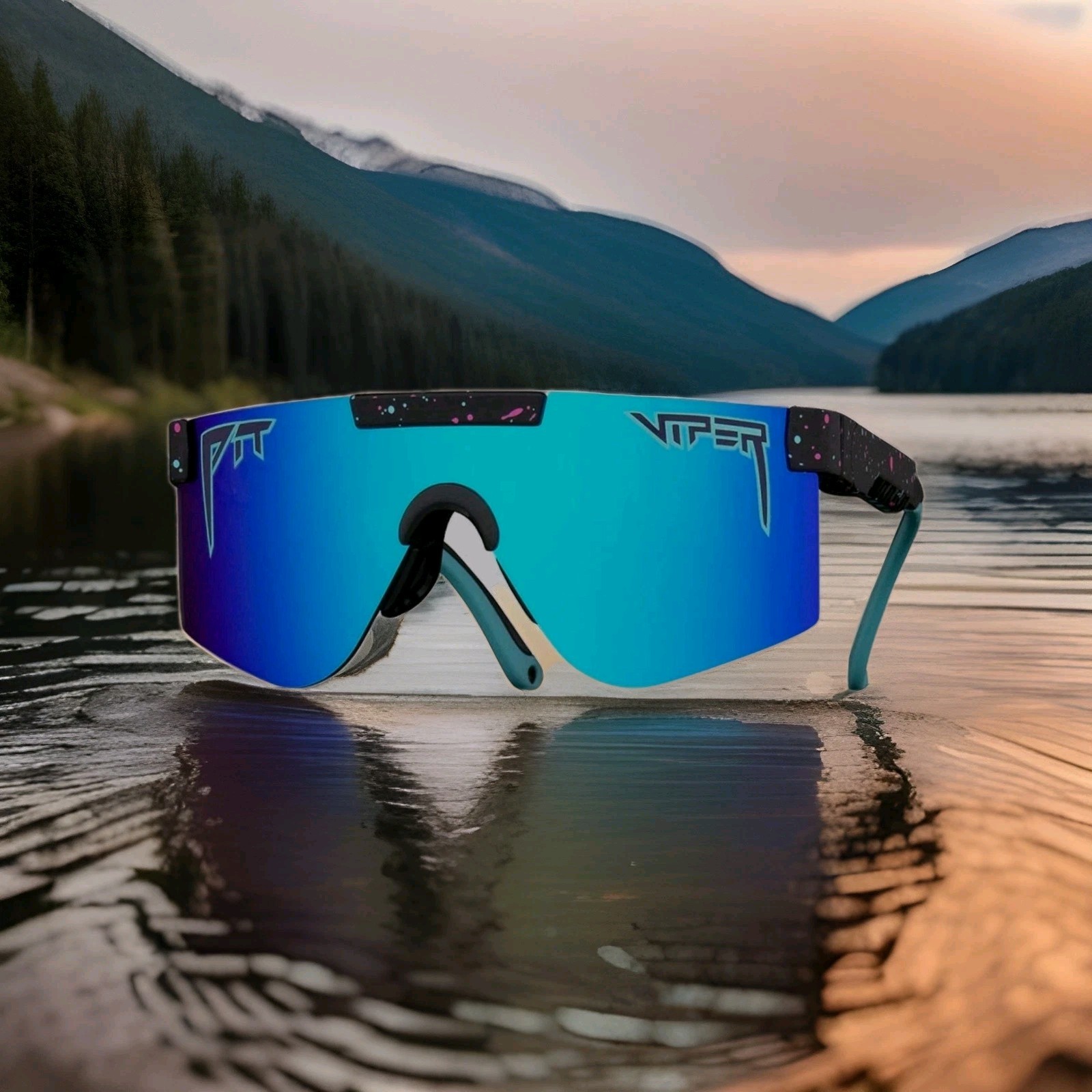 BRAND NEW Pit Viper Youth Sports Sunglasses for Boys Girls Age 6-12