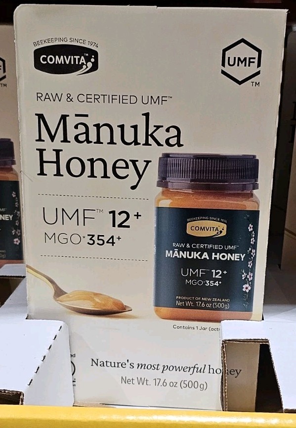 2pk COMVITA MANUKA HONEY 17.6 oz NEW ZEALAND RAW UMF 12+, MGO 354+ EXP: 2028