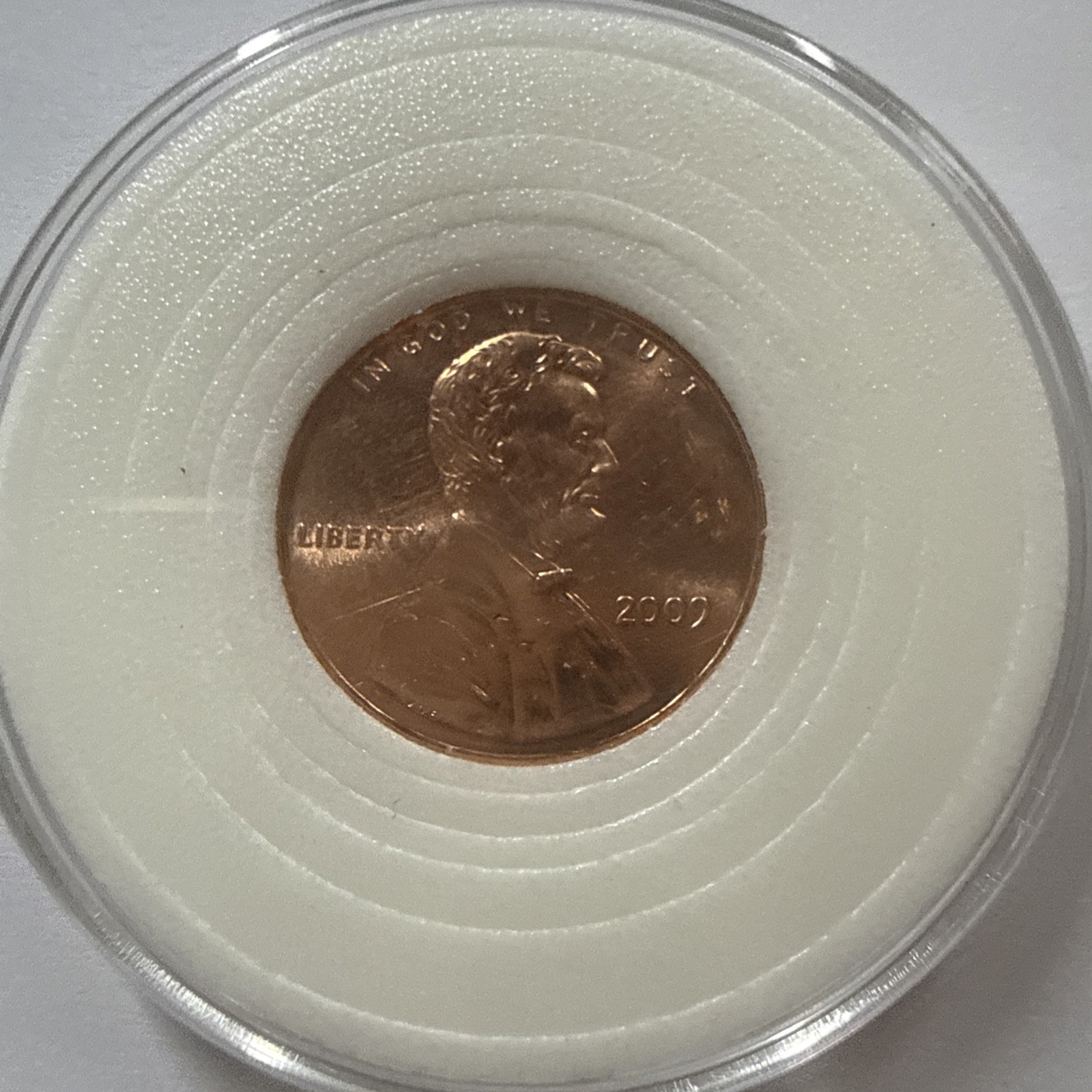 2009 Lincoln Sitting On A Log Penny No MINT Mark Circulated In Good Shape