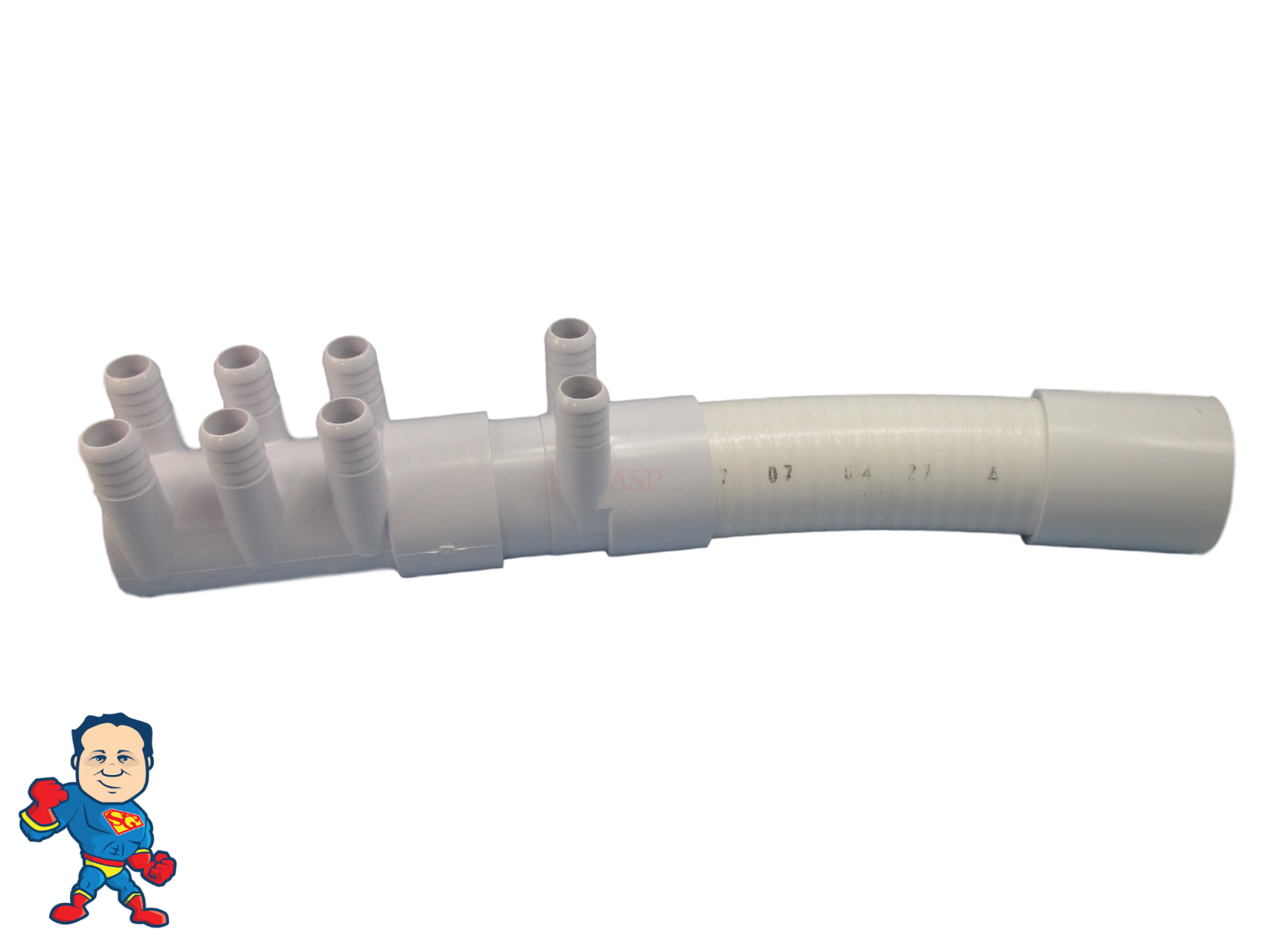 Water Manifold Base Kit Hot Tub Spa 2" (8) 3/4" Outputs & Coupler Video How To