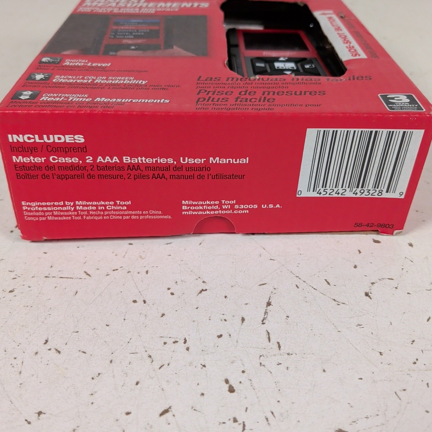 Milwaukee 48-22-9803 330 ft. Laser Distance Meter