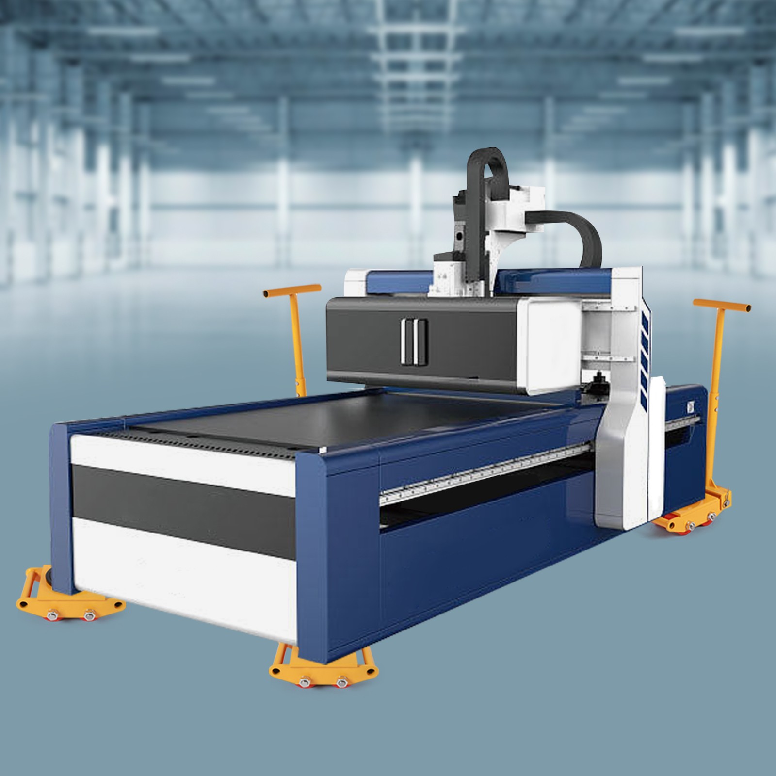 4X 6T Machinery Skate Dolly Heavy Duty Industrial Moving Equipment Mover Rollers