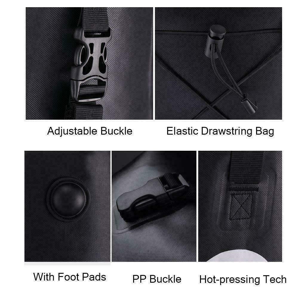 ROCKBROS Bicycle Pannier Bike Bag Rear Rack Bag Waterproof Large Capacity 2Pcs