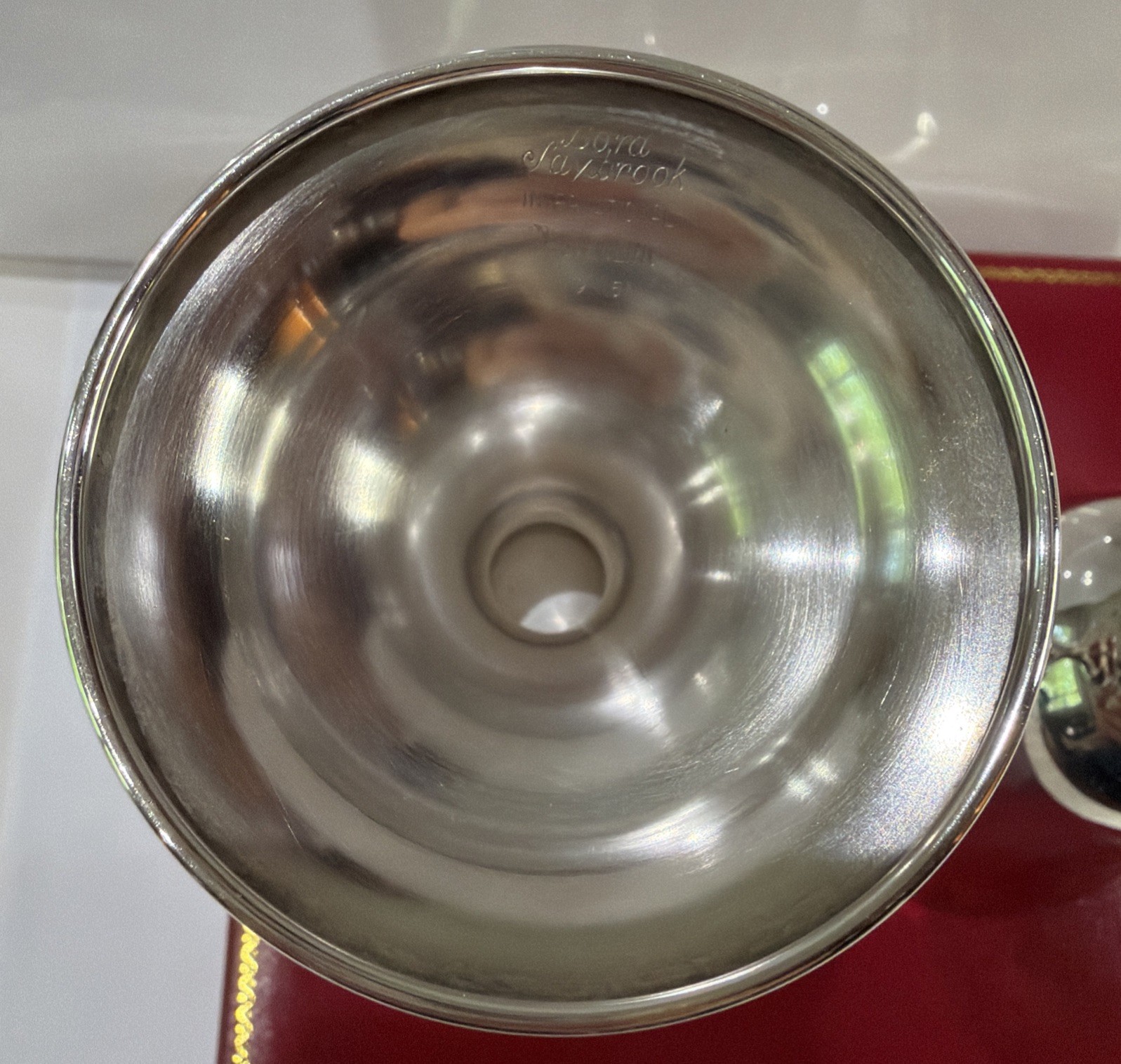 International Lord Saybrook Sterling Silver Cocktail Cup No Mono Goblet Lot Set