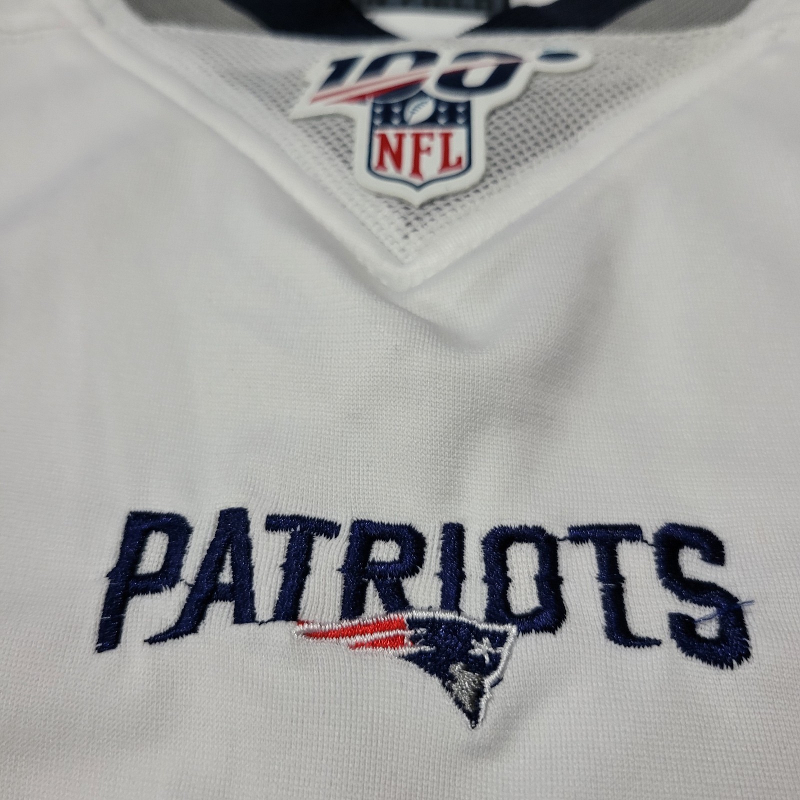 Tom Brady New England Patriots Nike Limited Jersey Size Large 100th Anniversary
