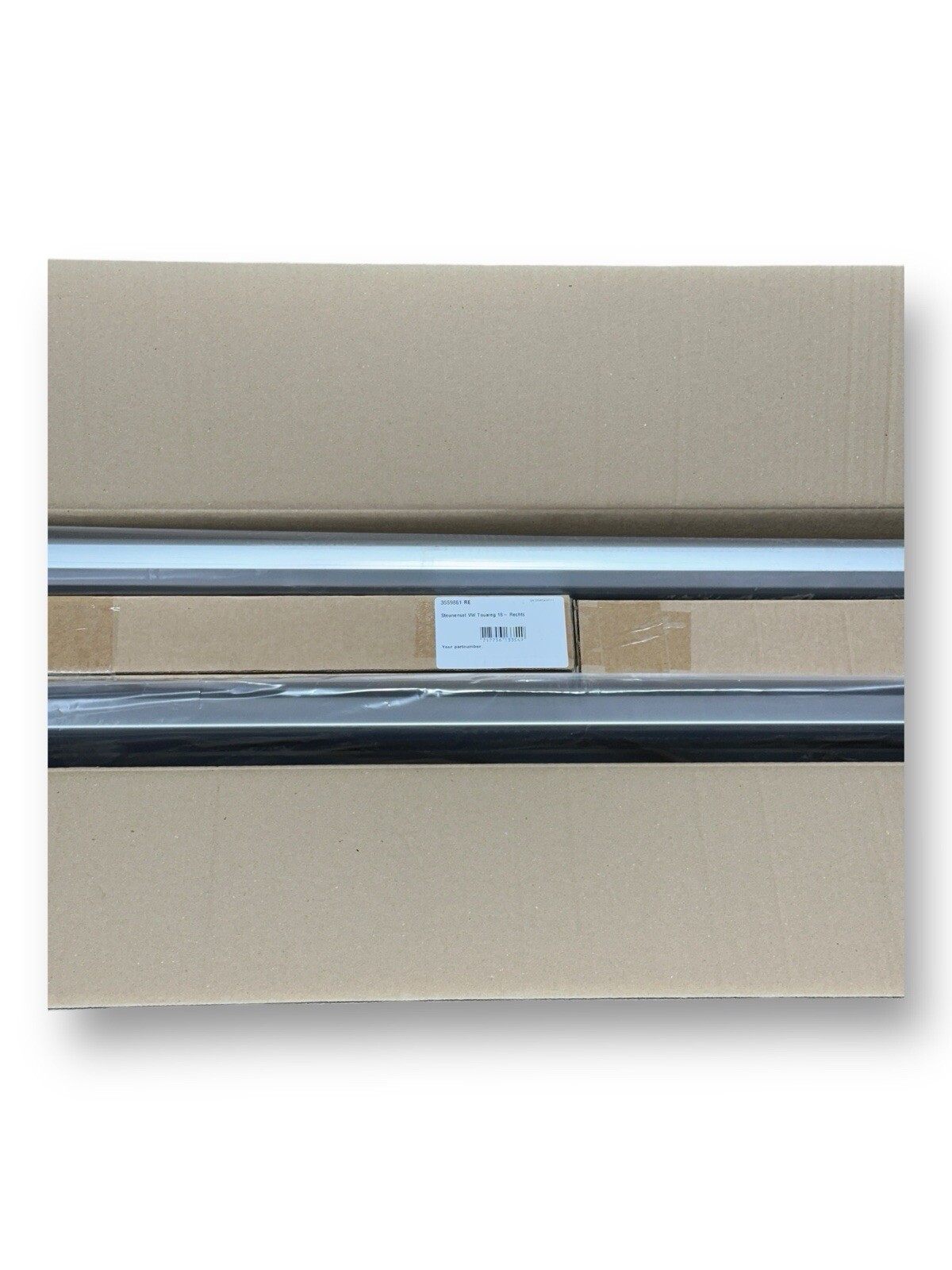 Original VW Touareg CR Trittbrett für Seitenschweller Set 761071691 Aluminium