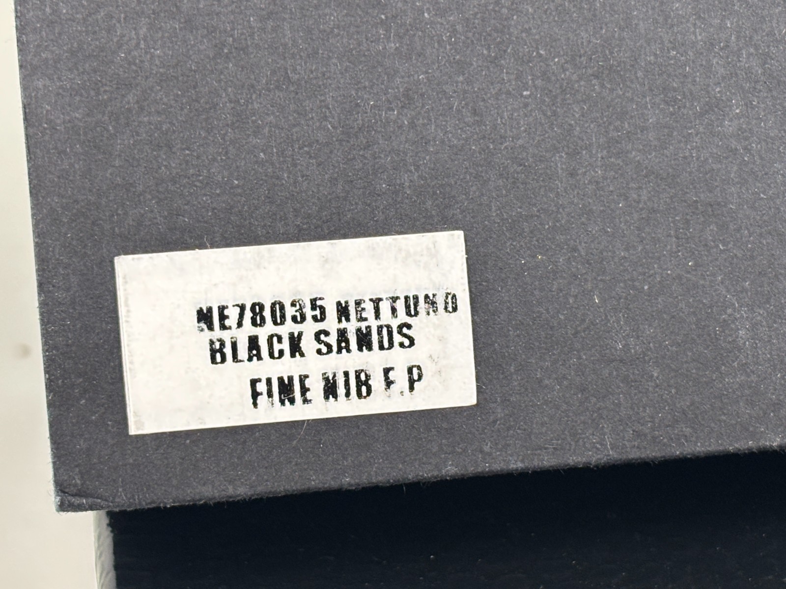 Judd's NEW Nettuno 1911 Black Sands Fountain Pen w/Fine Nib