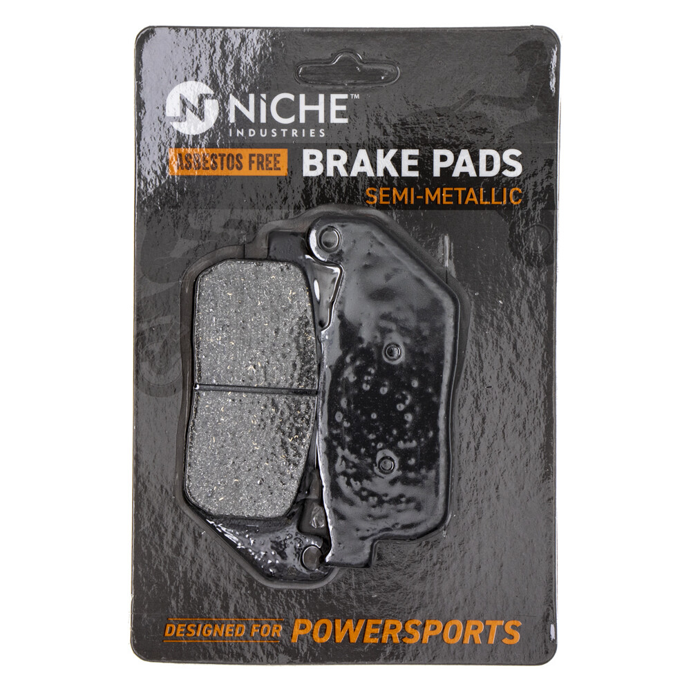 Brake Pad Set for Harley-Davidson Sportster 1200 883 Front Rear Semi-Metallic