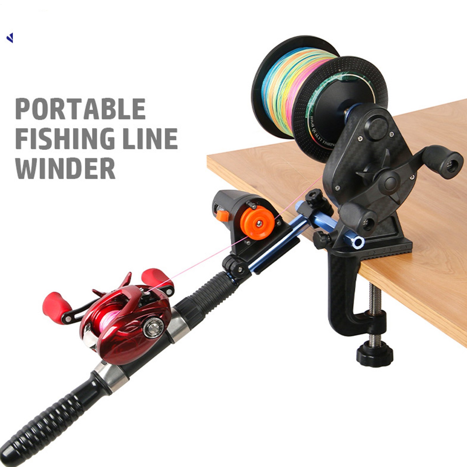 Fishing Line Spooler Winder Machine Spooling System for Spinning Fishing Reel