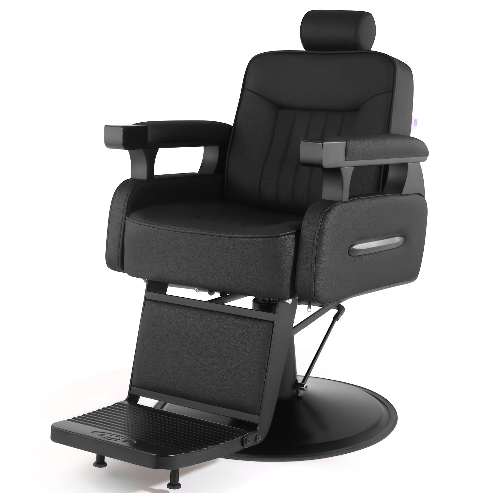 Vintage Black Recline All Purpose Barber Chair Hydraulic SalonSpa Beauty Stylist