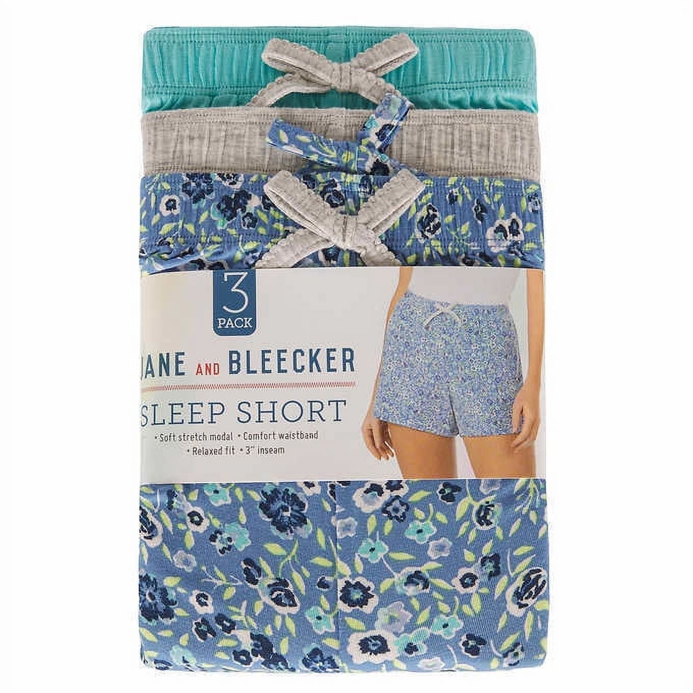 Jane and Bleecker Women's Sleep Short 3-Pack Pajama Shorts