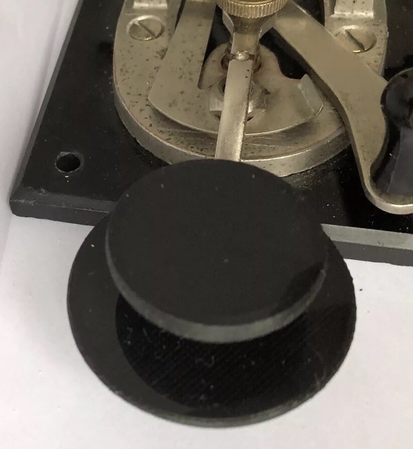 Morse code Navy Style Knob