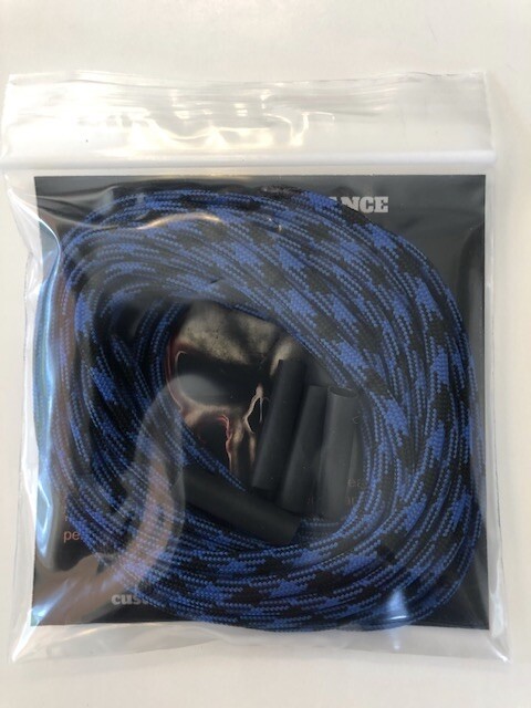 1 pair .. 6' Boot Laces ...MIL- SPEC 550 Paracord ..+ 1 Decal ....Thin Blue Line