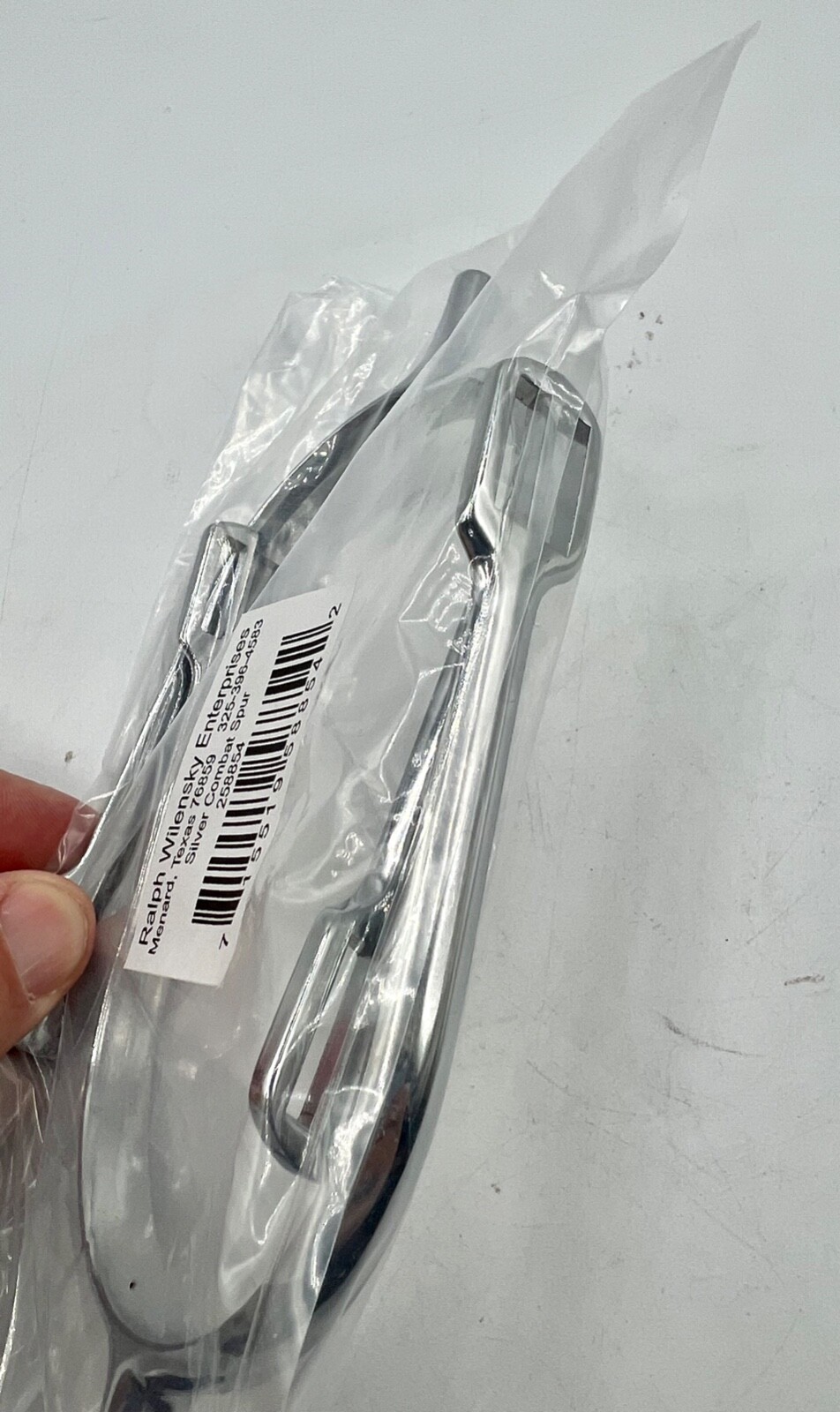 NEW US Army Cavalry Trooper Silver Combat Spurs Order Of The Spur