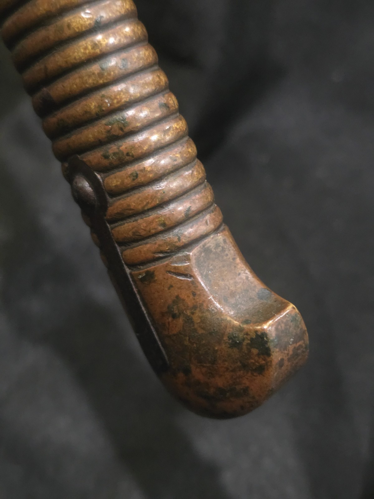 Bayonet S&K German Manufacture Marked 185D With Metal Sheath