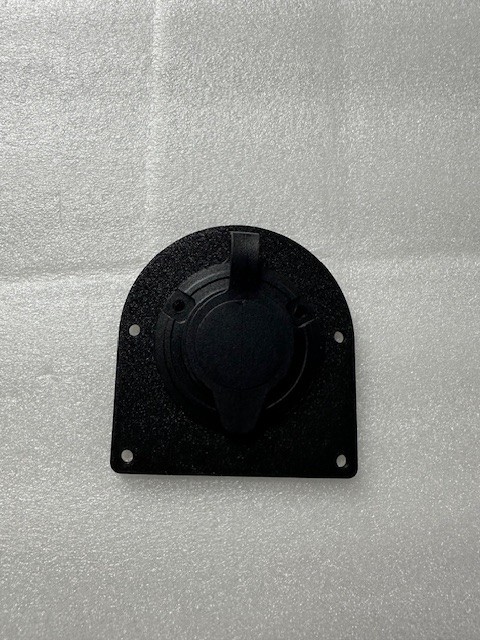 For Club Car Precedent Charger Port Cover Plate Adapter Lithium + 120V Plug Gen3