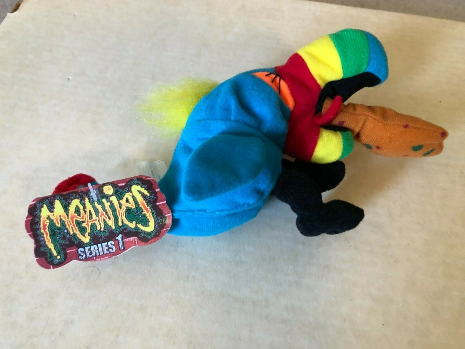Hurley the Pukin' Toucan Series 1 Meanie with Tag