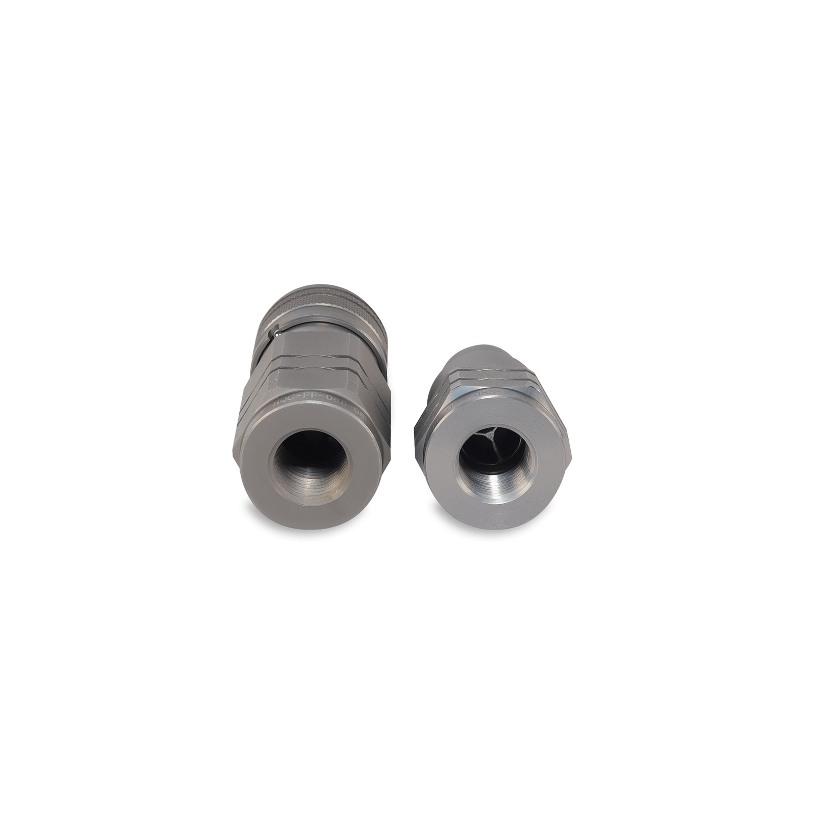 1/2″ Flat Face Hydraulic Quick Couplers Set - 1/2″ NPT Thread
