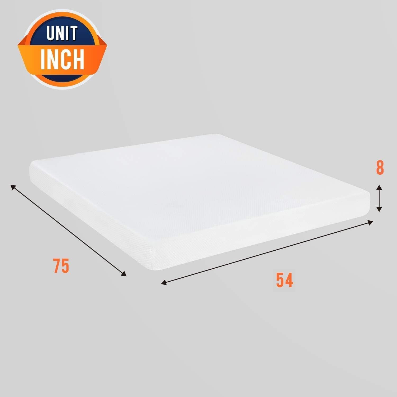 Gel Memory Foam Medium-Firm Mattress for Pressure Relief &Soundly Sleep Mattress