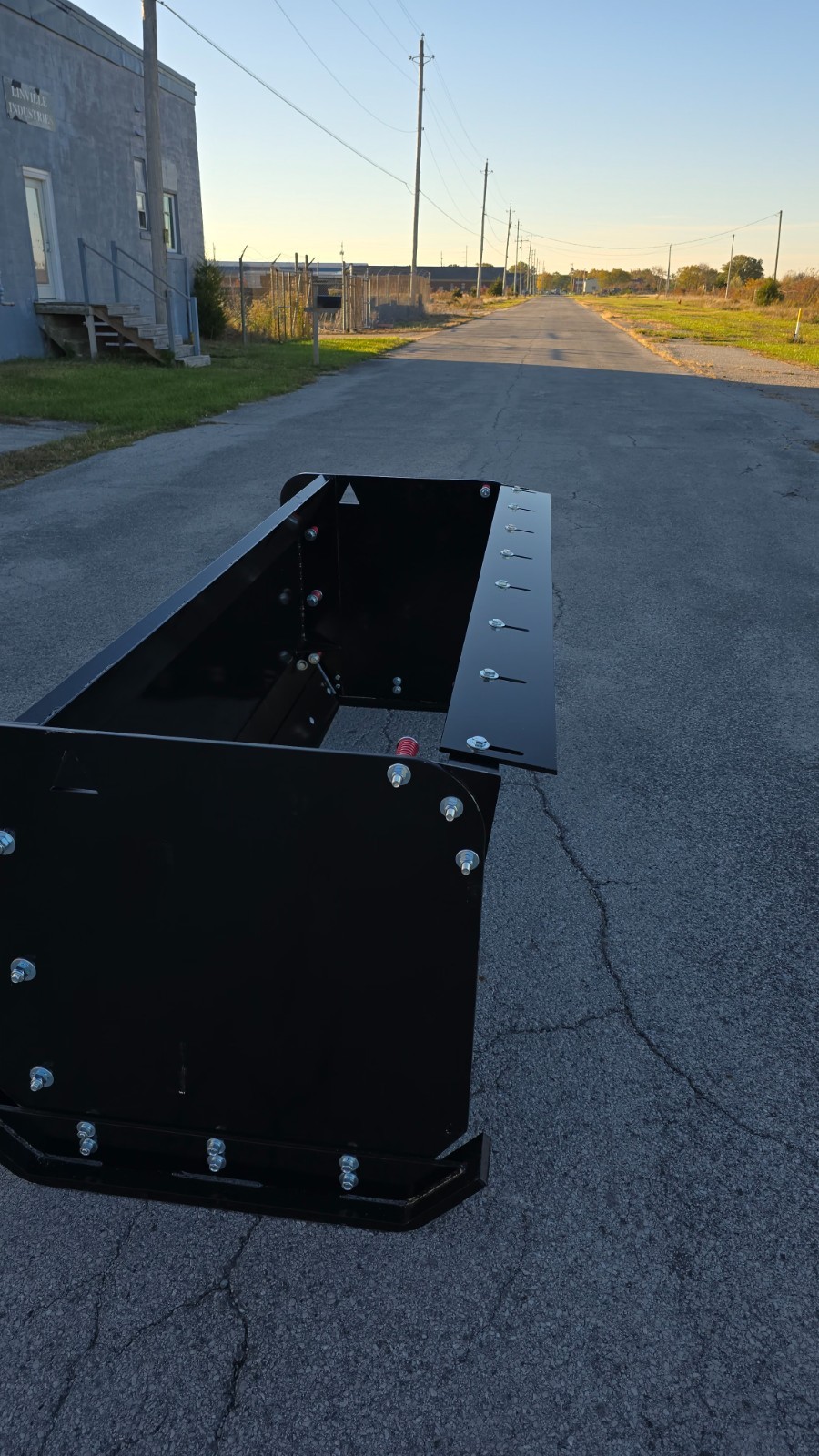 Linville 10'x36" skid steer snow pusher Box NO FAULT LIFETIME WARRANTY Made USA