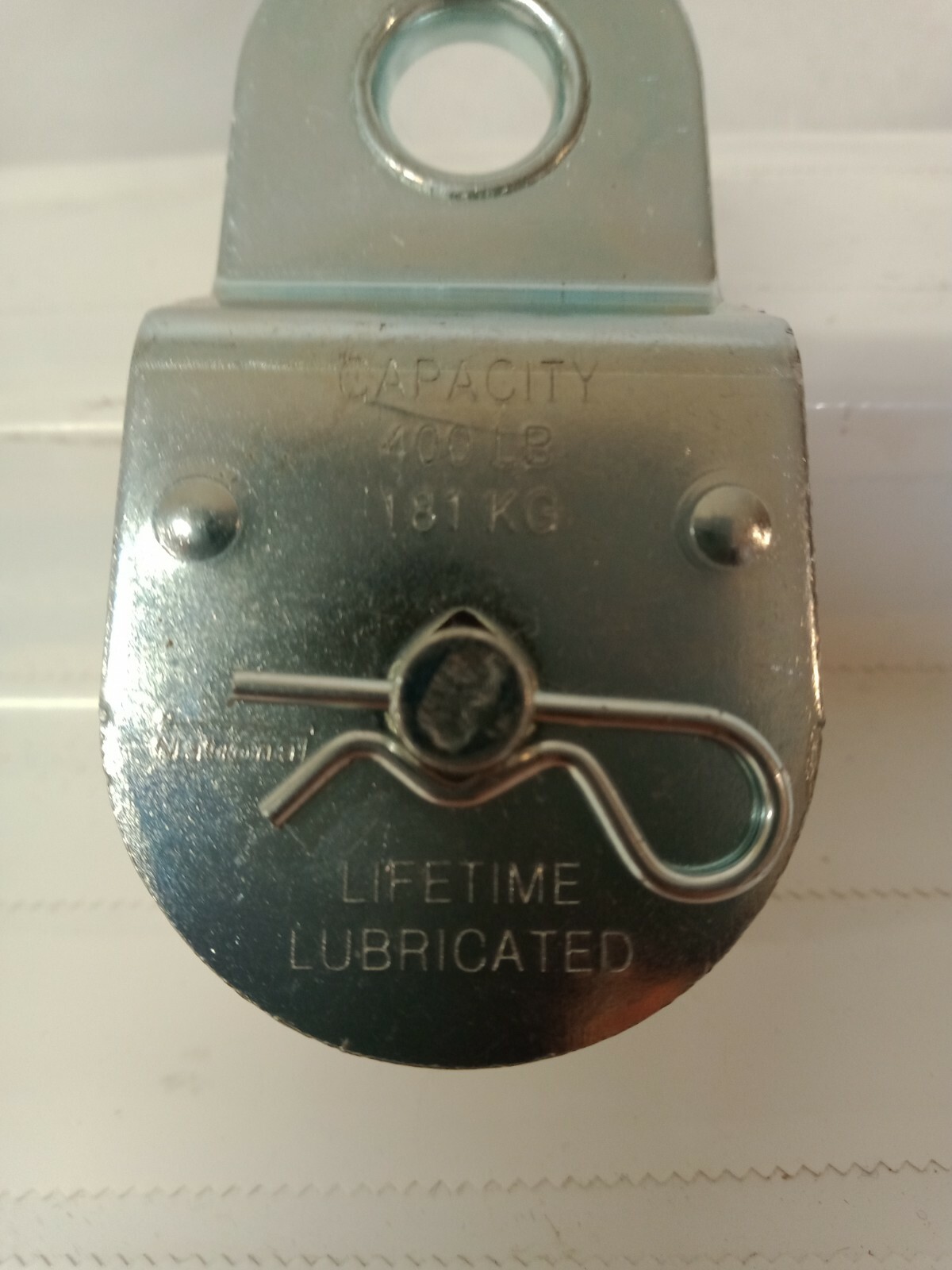 Fixed Double Pulleys in Zinc 1-1/2" National Hardware N199-810 3214BC