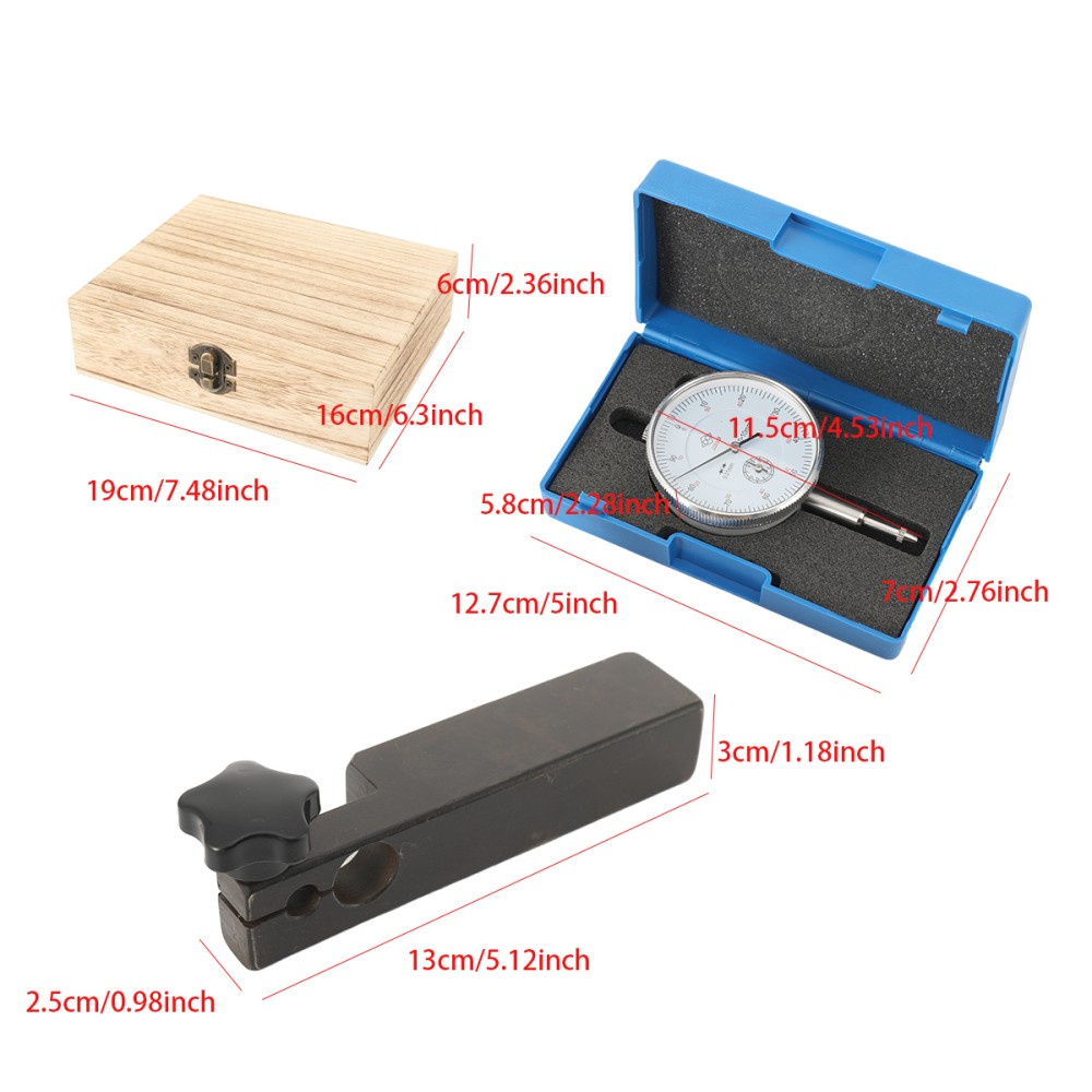 0.00039 Inch Cylinder Liner Protrusion Measurement Tool Dial Indicator 0-10mm