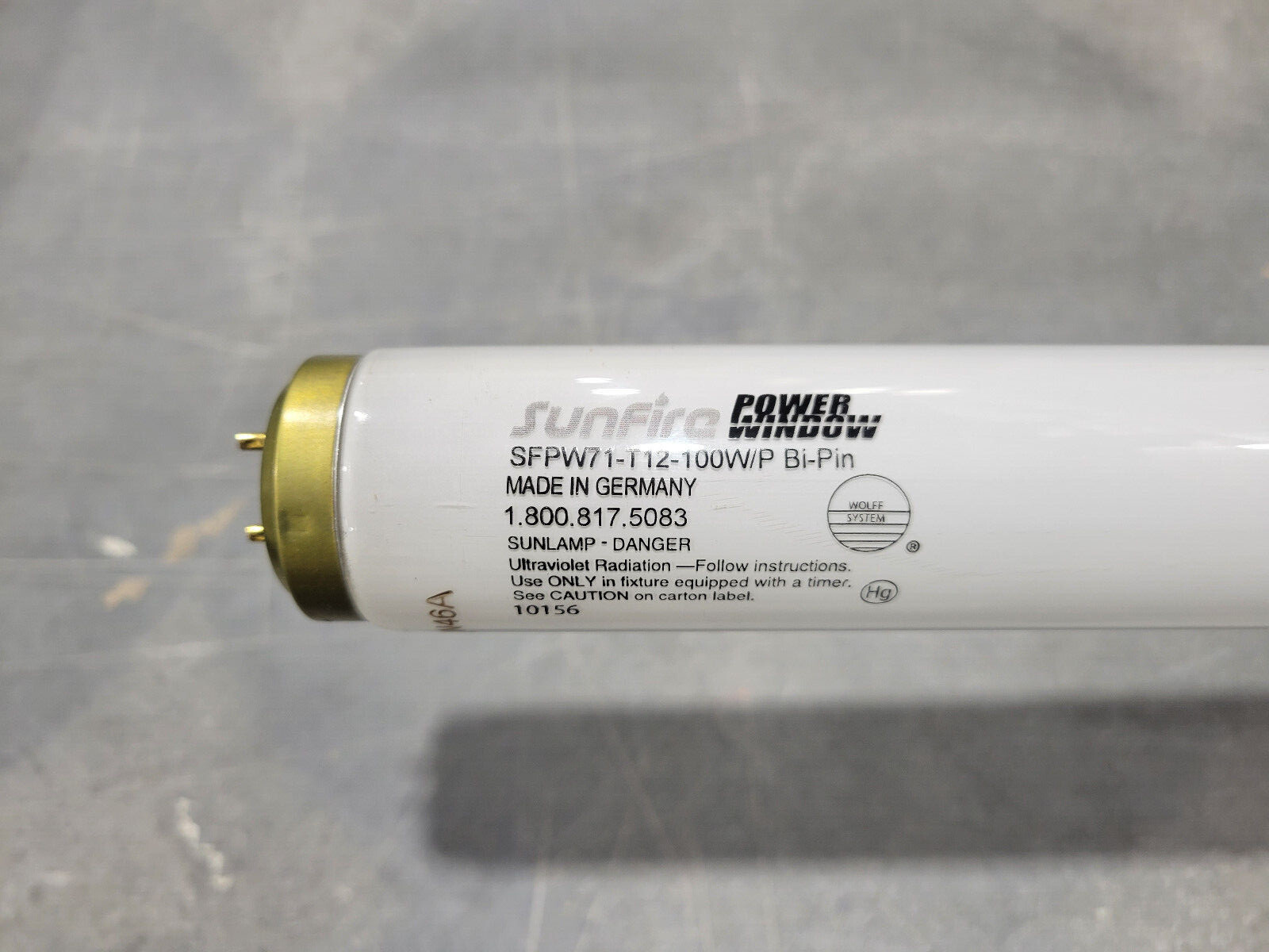 TANNING BED BULBS LAMPS F 71 T12 BI-PI 100-120W SUNFIRE POWER WINDOW LAMP KIT