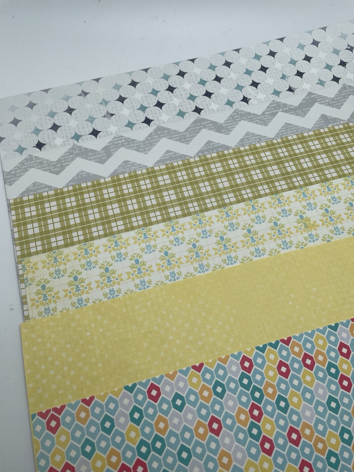 New Creative Memories SEASONS Double side Print Paper Pack Lot 2 packs