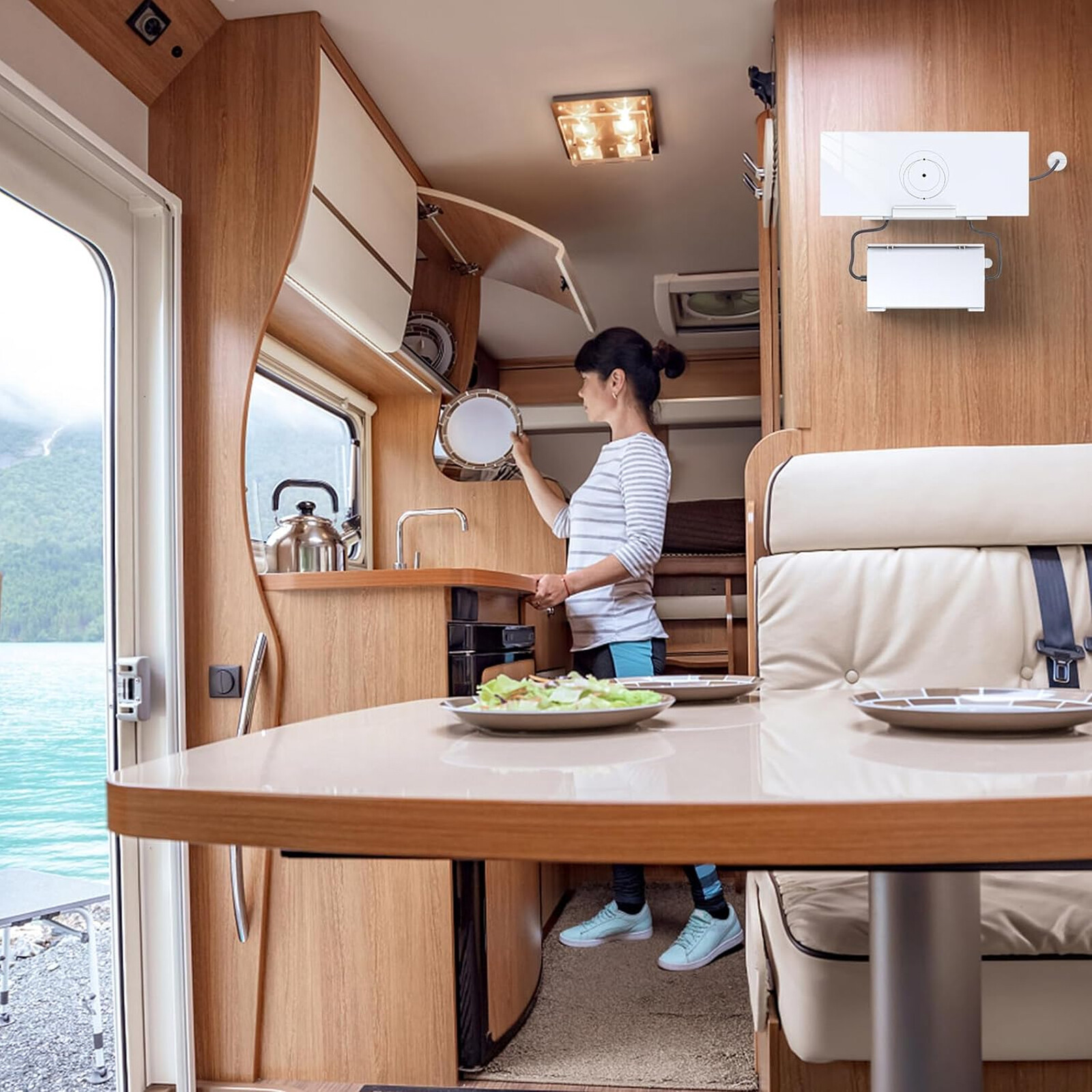 Starlink Gen 3 Mount Starlink V3 Router Wall Mount and Power Supply Brackets