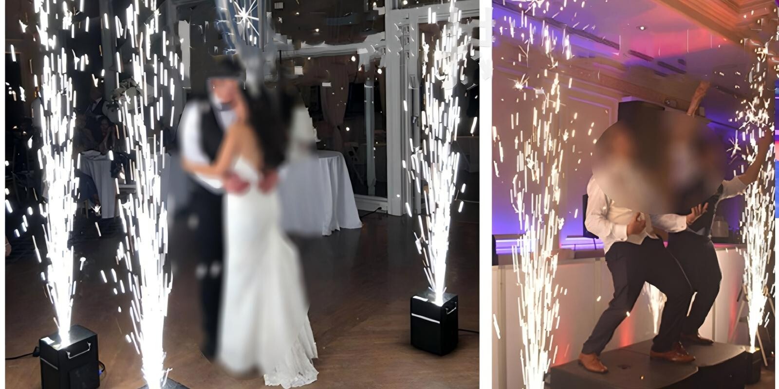 6 Bags Cold Spark Machine Powder 200g Bag 2-3M Range Stage Effect Indoor